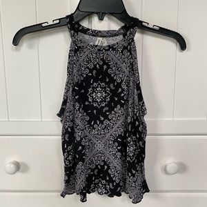 Black & White Mudd Tank top